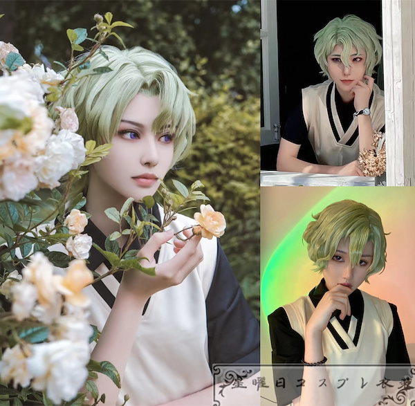 巴日和 コスプレ ウィッグ（あんさんぶるスターズ!! 何気ない