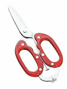 （まとめ買い）C-01 キッチンバサミ コックさん 赤 [x3] 5,883円