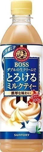 BOSS(ボス) サントリー とろけるミルクティー 500ml24本