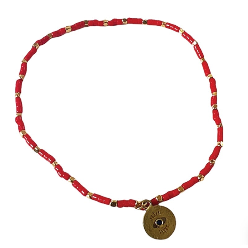 [ABITMOR] Eyes on me bracelet BTS V着用