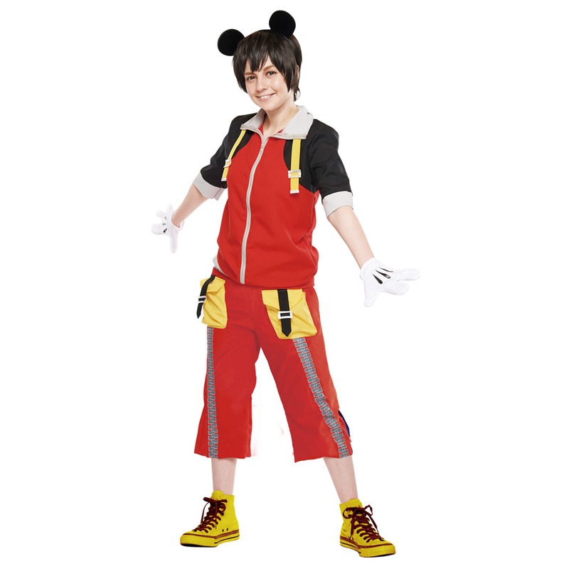 コスプレ 仮装 大人用キングダムハーツミッキー 【 コスプレ 衣装 ハロウィン 仮装 コスチューム ディズニー グッズ 公式 パーティーグッズ レディース 余興 女性用 正規ライセンス品 】
