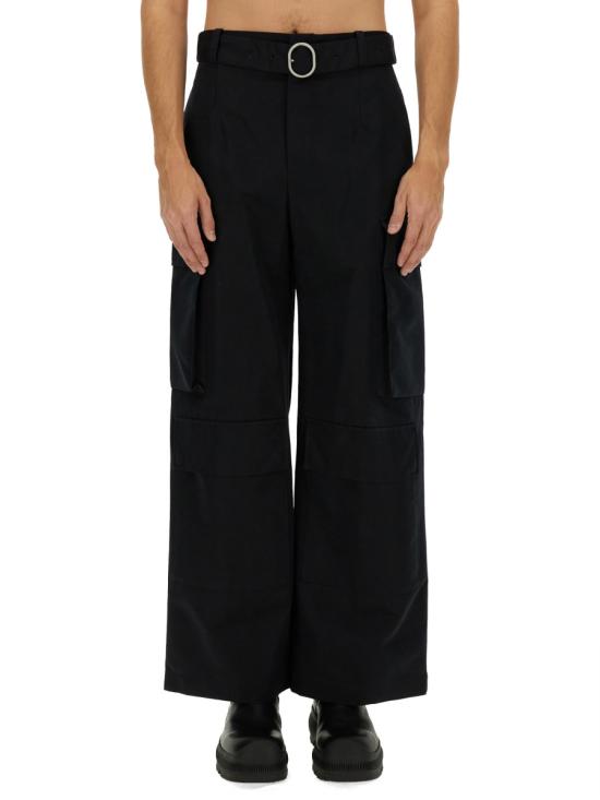 JIL SANDER Men Straight Pants J22KA0253 J45266001 BLACK