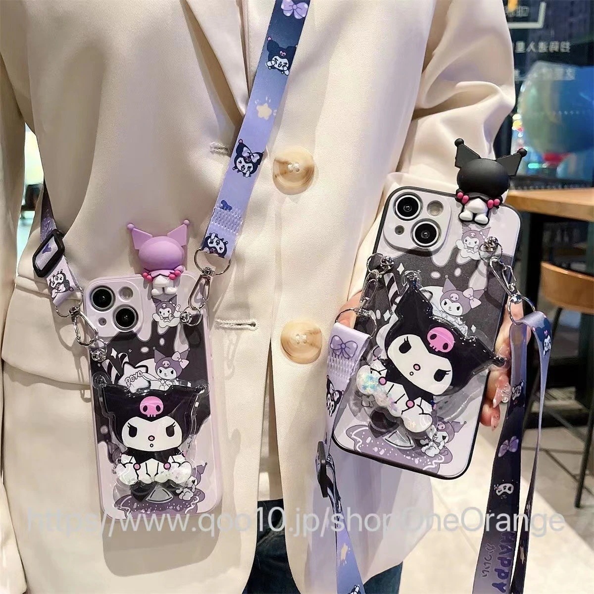 【メガ割】サンリオ クロミ iphone14ケース可愛いマイメロディ iPhone11/xsケース リストバンドストラップ iphone13/phone12miniケース多機能