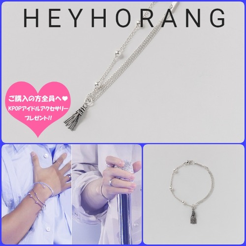 HEYHORANG公式取扱店 925silver Tarslow ブレスレット 韓国 アイドル アクセサリー