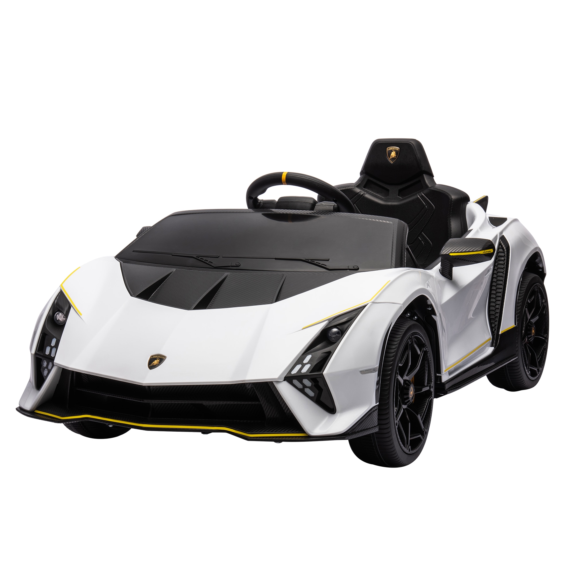 【ホワイト】電動乗用ラジコンカー 乗用玩具 電動乗用玩具 正規ライセンス ペダルとプロポで操作可能 車 くるま 玩具 乗り物 PSEクリスマスプレゼント 誕生日プレゼント