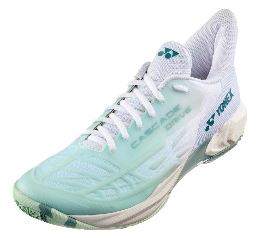 ヨネックス YO-SHBCD2-136-22.0 ユニセックス バドミントンシューズ パワークッションカスケードドライブ（ホワイト/グリーン・22.0cm） YOSHBCD2136220