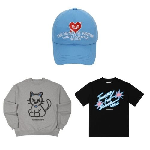 [TWS x TV][3中1] キャップ/スウェットシャツ/Tシャツ