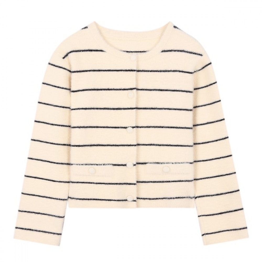 [C] ストライプファーカーディガン (SGCCB2916)