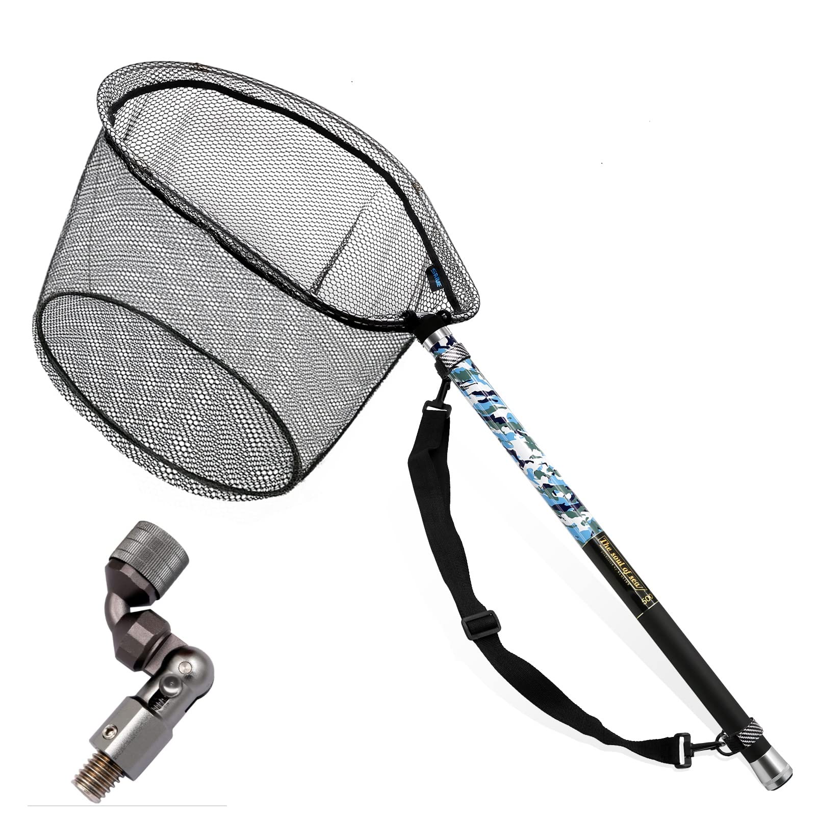 サンライク(SANLIKE) タモ網 玉網 ９段階 伸縮 カーボン製 小継玉の柄 超軽量 釣りタモ タもアミ ランディングネット 磯玉セット 4つ折り枠 淡水海水両用 3M/5M/6M 8,201円