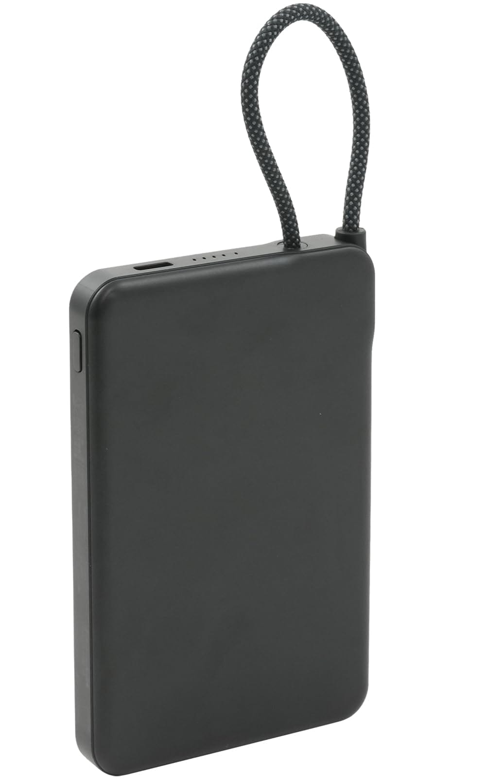 PLATA モバイルバッテリー 準固体 5000mAh リチウムイオン ゲルポリマー型電解質採用半固体電池 機内持ち込み可 ケーブル一体型 半固体電池 USB Type-C 【 ブラック / 5000 4,701円