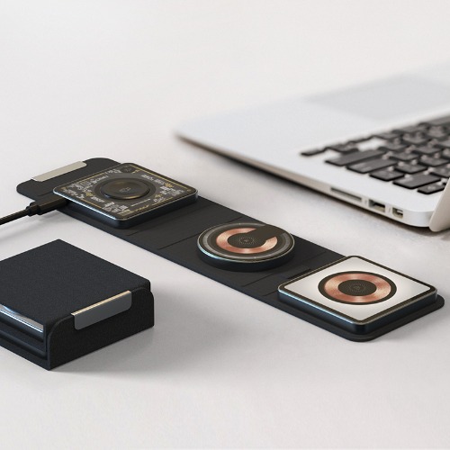 3in1 펼미 _애플전용_휴대용 무선 충전기