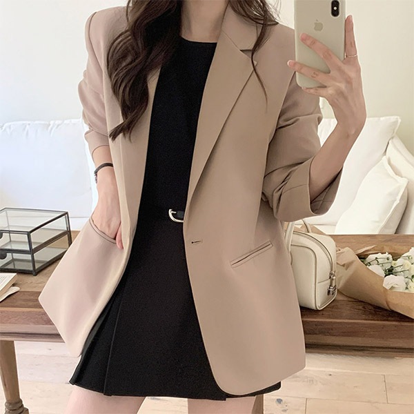 シングルテーラードジャケット jk1664