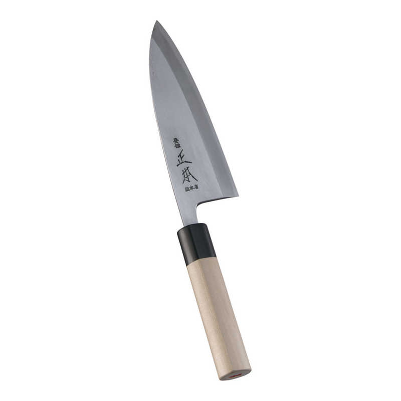 正本総本店　正本 本霞玉白鋼 出刃庖丁 16.5cm　AMS40016
