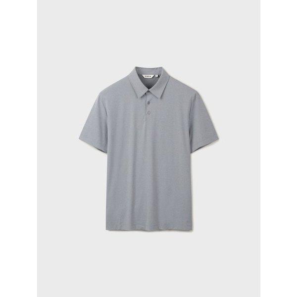 [ヘンダムド] 男性) 冷感ボタン半袖Tシャツ ABG2TT1106MGR_HDD