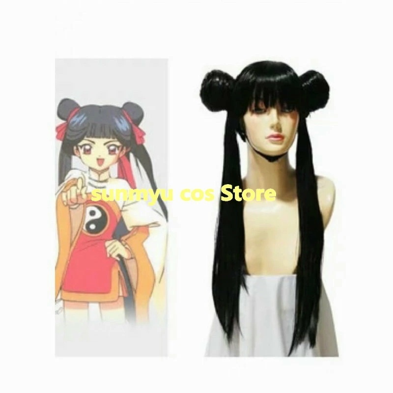 カードキャプターさくら 　李 苺鈴（Li Meiling） コスプレ道具 ウィッグ　かつら 丸子頭 9,817円