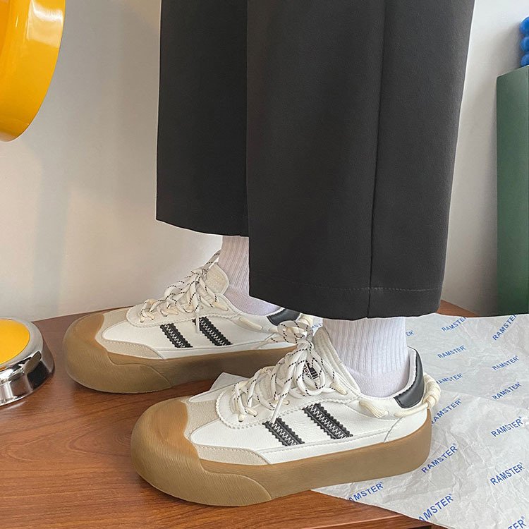 厚底スニーカー レディース 靴 ローカット カジュアルシューズ おしゃれ