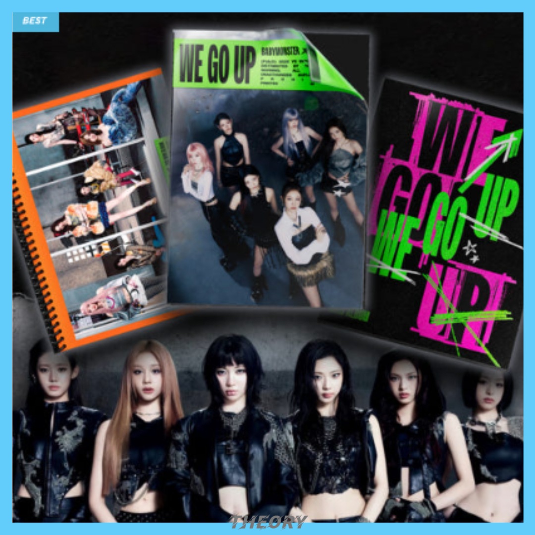 [3種1セット] BABYMONSTER Mini 2nd Album 『WE GO UP』 Photobook ver. 全3種