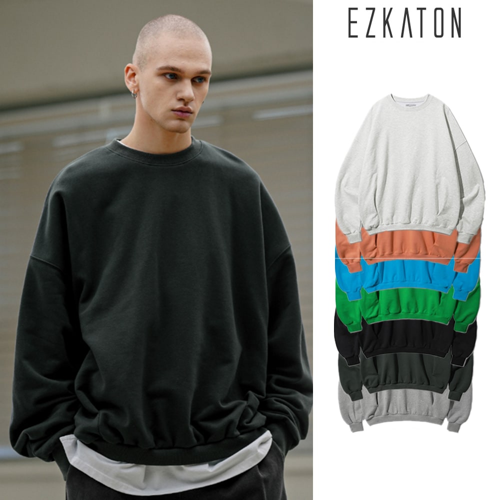 [EZKATON] 2ez Dart Crop Sweatshirt