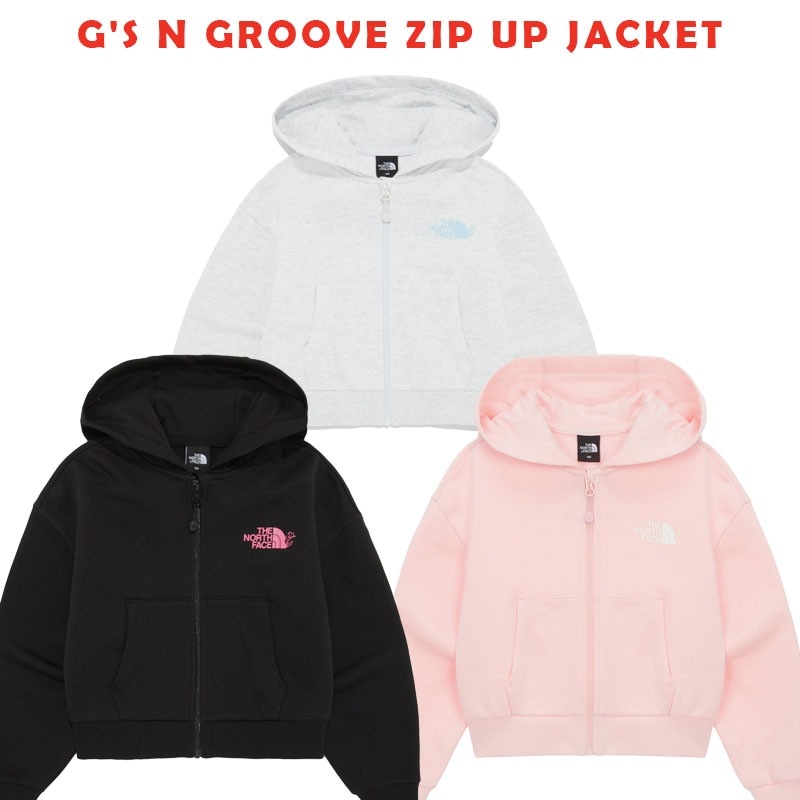 韓国正規品保証 関税負担なしNJ5JR03S GS N GROOVE ZIP UP JACKETデイリー 基本 着装 男子 女子 人気 韓国 ファッション 男女共用 アウトドア