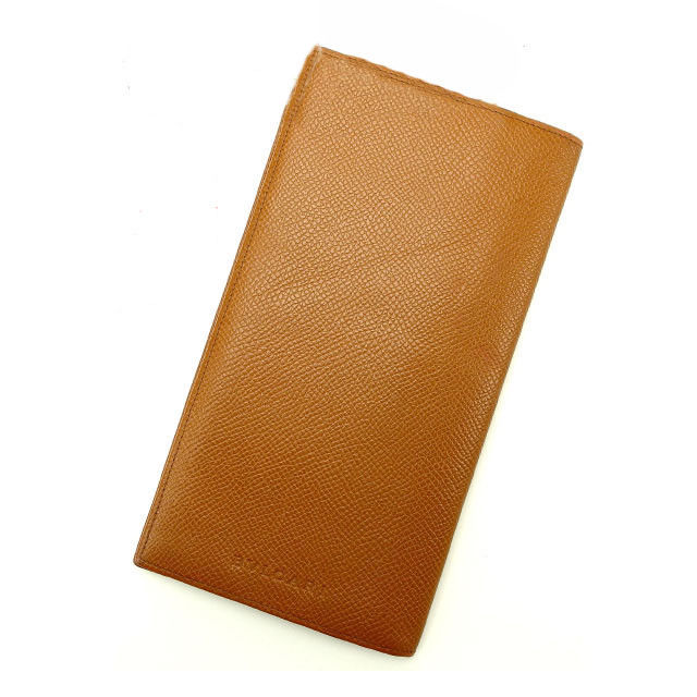 長札入れ ライトブラウン 中古