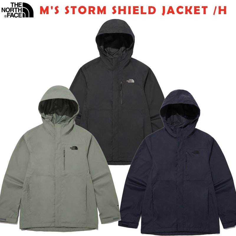 韓国正規品保証 関税負担なし NJ2HP08A STORM SHIELD JACKET Hデイリー 基本 着装 男子 女子 人気 韓国 ファッション 男女共用 アウトドア