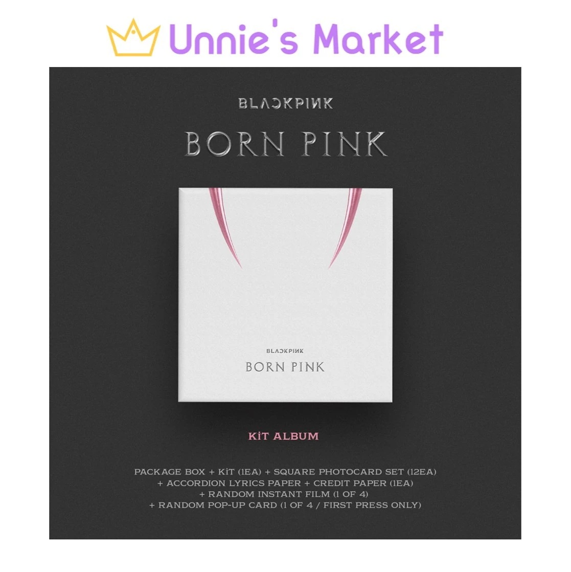 BLACKPINK [BORN PINK] KiT Album