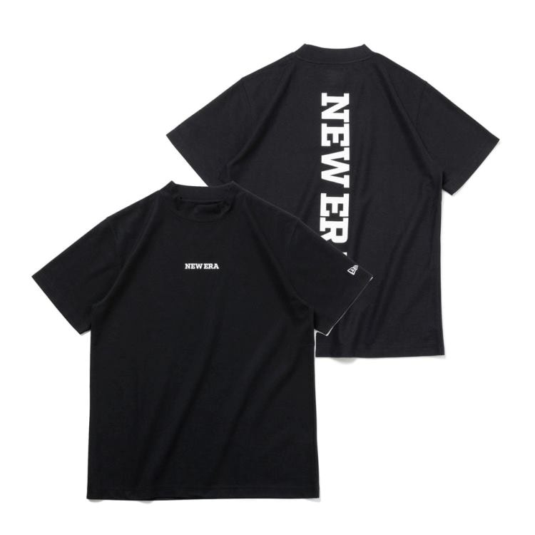 ニューエラ NEW ERA ゴルフ 半袖 鹿の子 ミッドネック Tシャツ Vertical Logo ブラック 14109049 7,700円