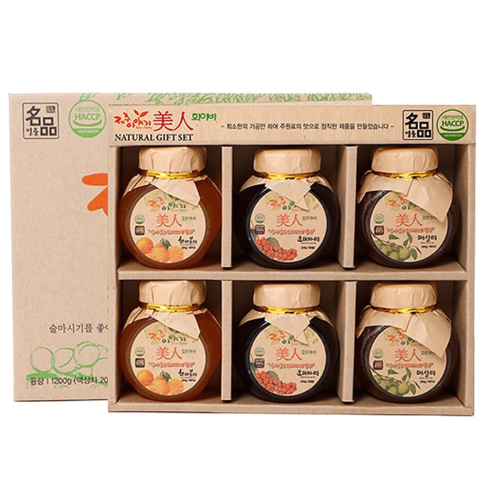 済州物語美人ファイバー子供液状車6種ギフトセット+ショッピングバッグ