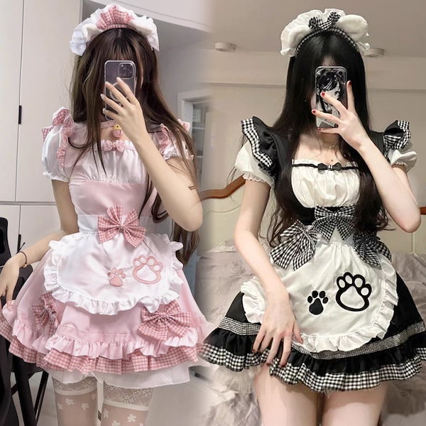 Qoo10] メイド服 コスプレかわいい メイド 優し