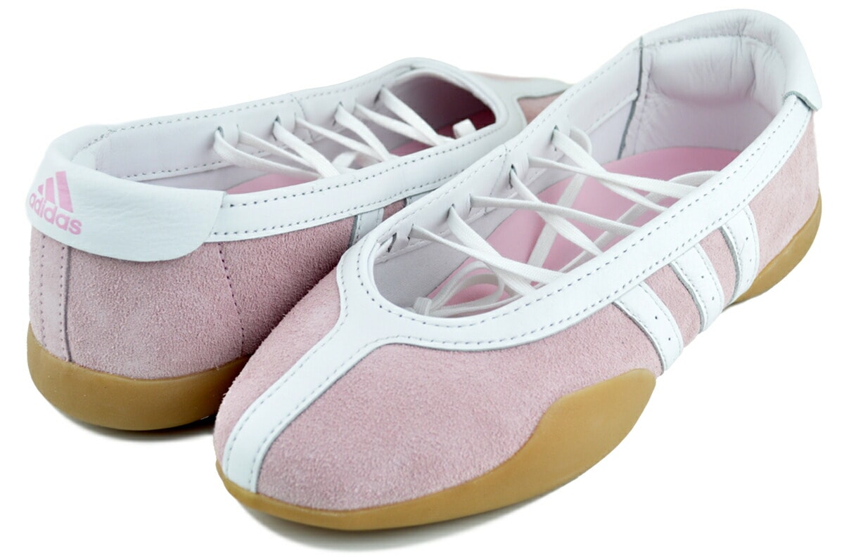 テコンドー メイ バレエ ウィメンズ クリアピンク フットウェアホワイト ガム jq6434