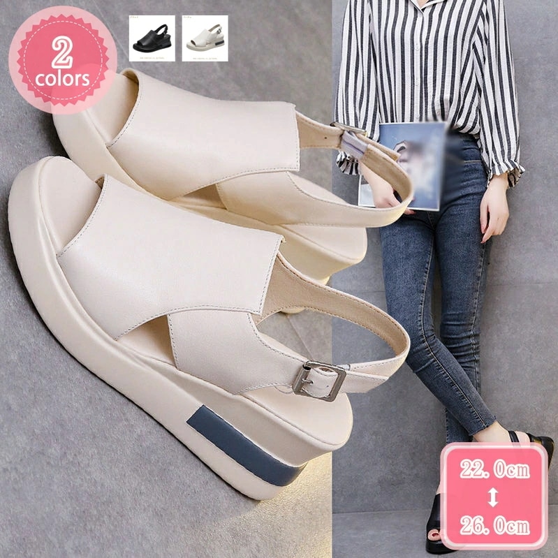 777円OFFクーポン オフィスサンダル 美脚効果と柔らかく快適な履き心地 コンフォート ミュール 事務用 仕事 OL 厚底 ウェッジソール レディース シューズ 靴 ビジネスサンダル 夏 オープント