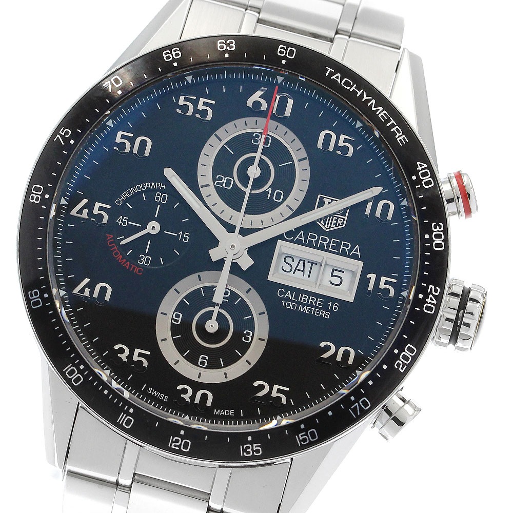 タグホイヤー TAG HEUER CV2A10-0 カレラ デイデイト クロノグラフ 自動巻き メンズ _901349【中古】 246,900円