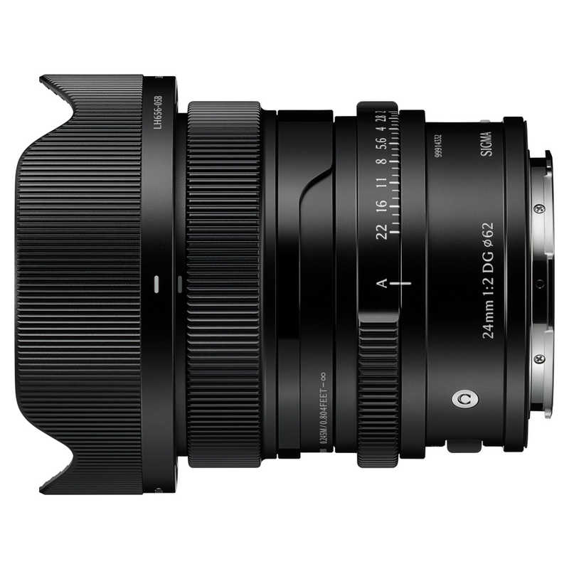 シグマ　カメラレンズ 24mm F2 DG Contemporary ［ライカL / 単焦点レンズ］ ブラック　24MMF2DG