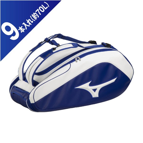 MIZUNO ミズノ ラケットバッグ 9本入れ TOUR06g ラケットバッグ メンズ 63GD300227
