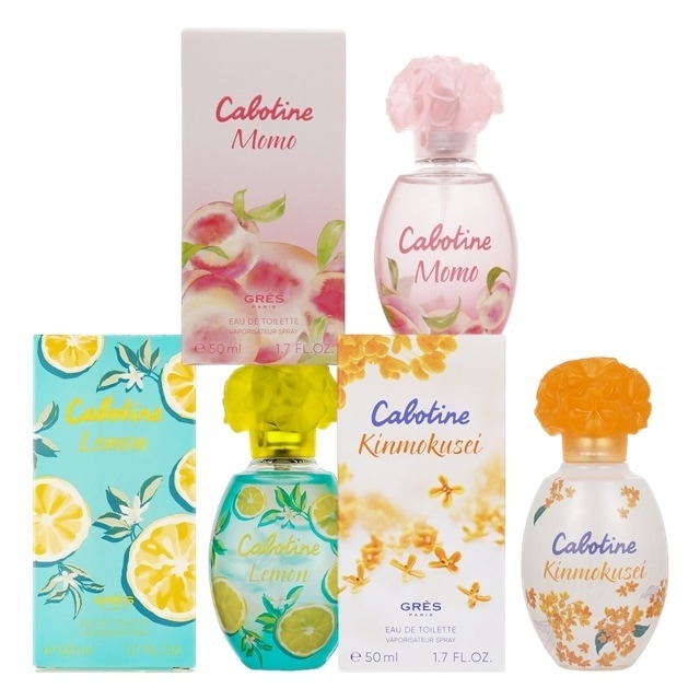 グレ カボティーヌ オードトワレ 50ml 3種セット 50mlx3 レモン＋モモ＋キンモクセイ