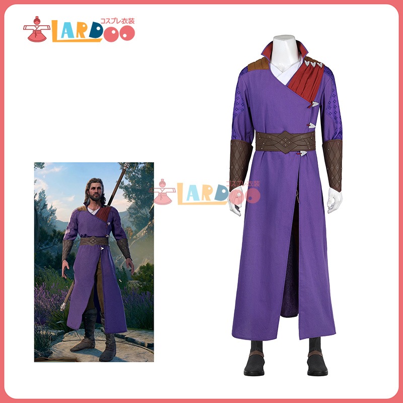 【工場直販 品質保証】 バルダーズ ゲート Gale Dekarios コスチューム コスプレ衣装/靴