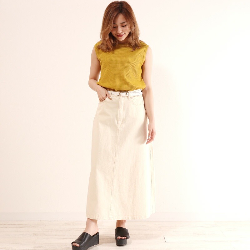 着回し力 ワッフル タンクトップ ノースリーブ トップス サーマル 2004/レディース 春新作ワンピースチュニック結婚式ドレス等/ /春 防寒対策 花粉 新生活 温感 プレゼント