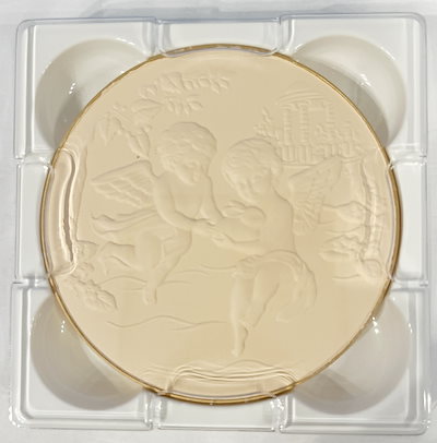 岡本英山作 虫明焼 蛍ノ絵茶碗 桂又三郎書付 茶道具 C255 【公式通販】