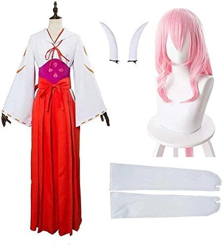 コスプレ衣装　シュナ 朱菜 転生したらスライムだった件 転スラ　ウィッグ付き　Cosplay イベント パーティー 変装 演出服 祝日 贈り物 クリスマス パーティー 文化祭 ハロウイ