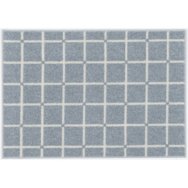 スミノエ 13476203 90×130cm BL 洗える ラグ オセロ 90×130cm ブルー メーカー直送