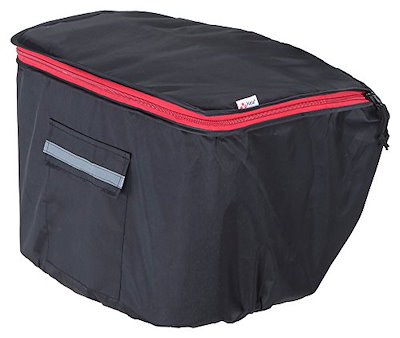 他サイト： 川住製作所(Kawasumi Seisakusyo) 自転車 バスケットカバー DX(フロントタイプ)KW-250BK ブラックの商品画像