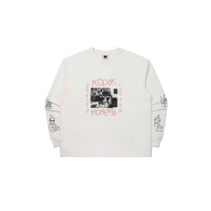 コダック KODAK モーメンツ 長袖Tシャツ WHITE K5323LRL71WHT 376195