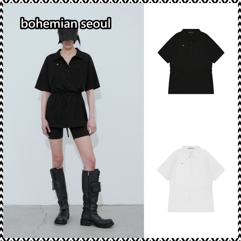 bohemian seoul RELAXED FIT PK T-SHIRT