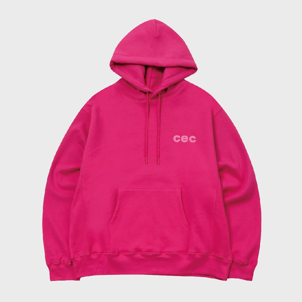 CEC HOODIE(NEON PINK/기모)