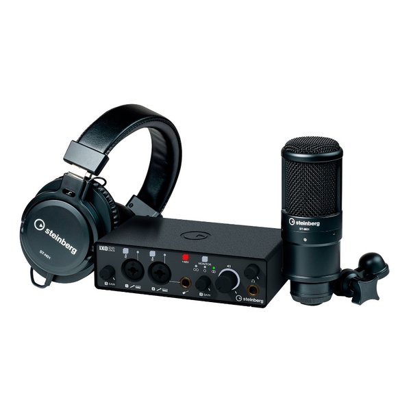 IXO Recording Pack IXO22ブラック ST-H01ヘッドフォン ST-M01コンデンサーマイク