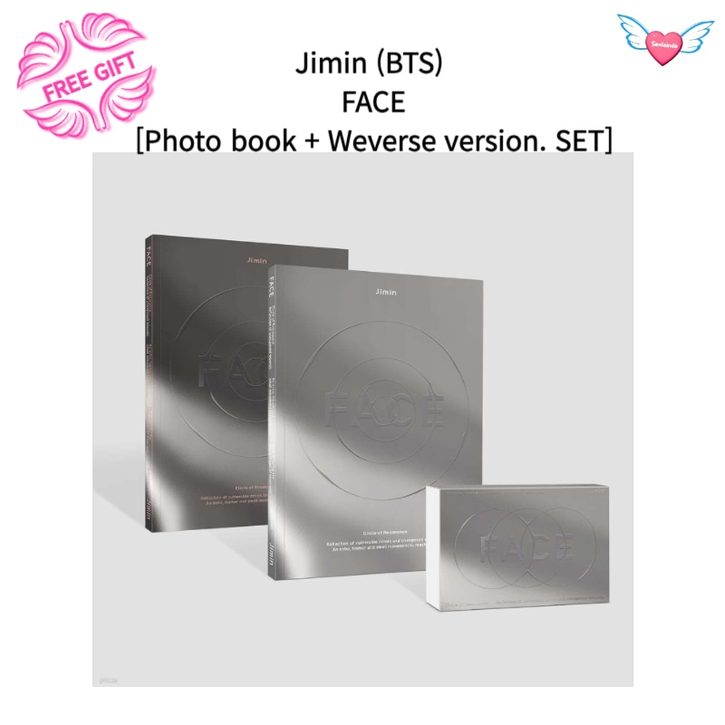 Jimin 「FACE」 (Set)+ FACE (Weverse Albums ver.) Set / チャート反映