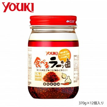 YOUKI ユウキ食品 食べるラー油 370gx12個入り 212099