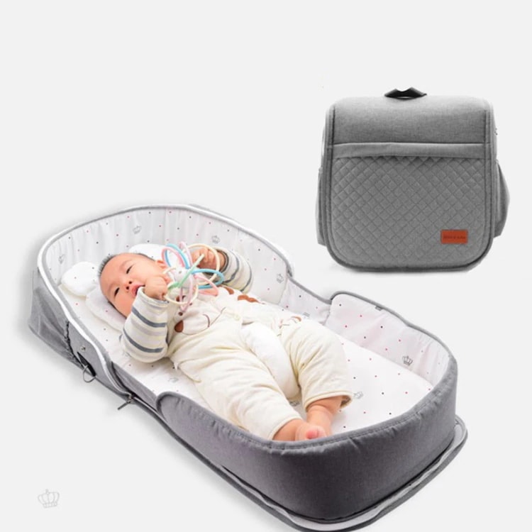 ベビーベッド お昼寝 マ 外出用 マット ベビーベッド 持ち運び 大容量 蚊帳付き 軽量 折りたたみ寝具家具ベビーベッド