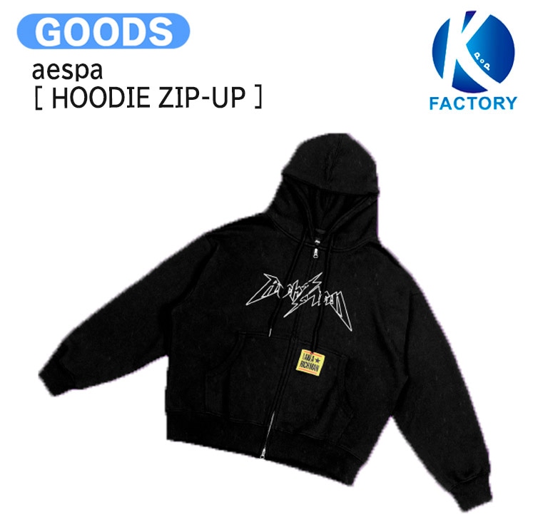 国内発送 aespa [ HOODIE ZIP-UP ] RichMan POP-UP OFFICIAL / 公式グッズ / 予約商品 9,634円