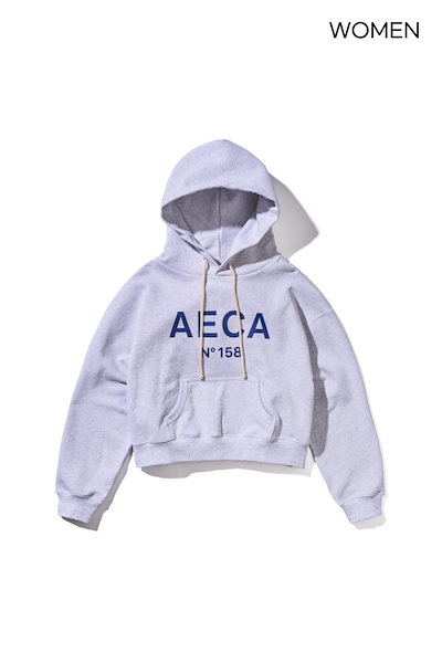 パーカー・フーディ AECA WHITE BIG LOGO CROP HOODIEBLACKWHITE BIG LOGO CROP HOODIE-BLACK/WHITE - 감도 깊은 취향 셀렉트샵 29CM